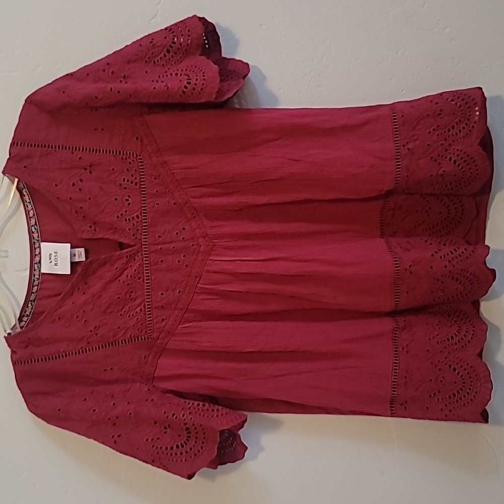 Knox Rose x Target Embroidered Lace Top